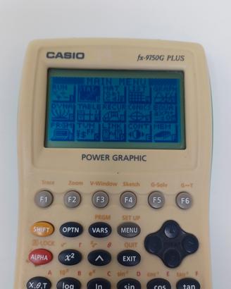 calcolatrice scientifica vintage Casio FX 9750G