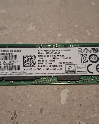 SSD M.2 PCI EXPRESS NVMe 256GB - SAMSUNG PM951