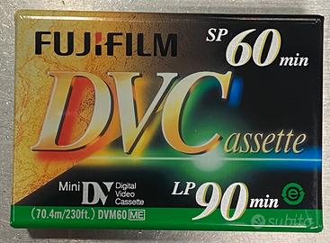 DVC cassette minidv sp60/lp90min.