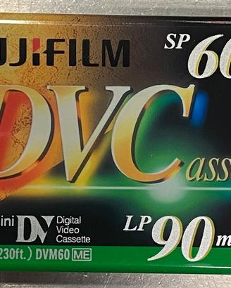 DVC cassette minidv sp60/lp90min.