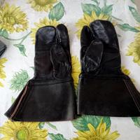 guanti moto vintage 