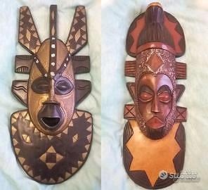 2 maschere africane
