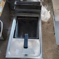 Friggitrice gas da banco 1 vasca 10lt