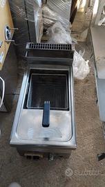 Friggitrice gas da banco 1 vasca 10lt