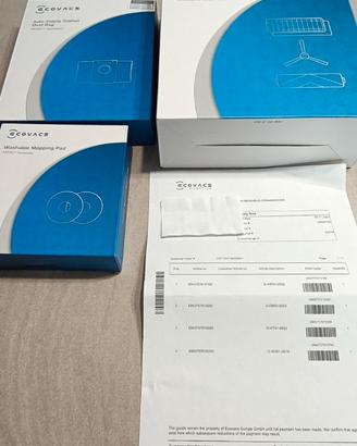 ACCESSORI ORIG ROBOT ECOVACS DEEBOT OMNI X1 BIANCO