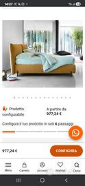 LETTO -  RETE ELETTRICA -  MATERASSO MEMORY