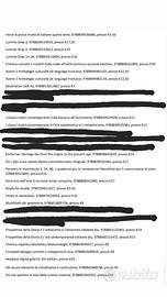 Libri scolastici scuola superiore + dizionari vari