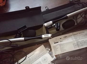 Microfoni Aria Umc-7105 Japan mic coppia microfono