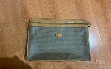 Cartella portadocumenti vintage Gucci