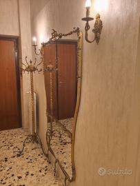 ingresso completo in ottone vintage