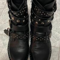 Stivaletti  vera pelle donna n.40