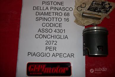 Pistone PINASCO D. 68 PER PIAGGIO APERCAR