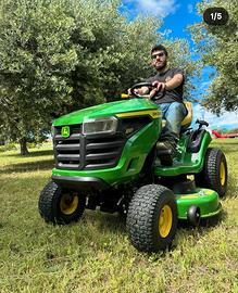 trattorino tosa erba jhon deer 