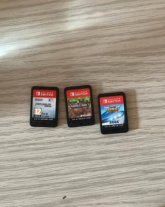 3 giochi nientendo switch