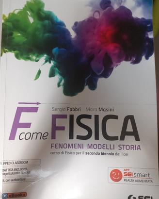 libro F come fisica, secondo biennio.