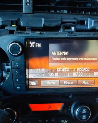 Autoradio Stereo per Toyota Yaris 3a serie