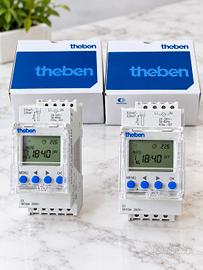 Set di 2 interruttori orari Theben TR610 TOP2