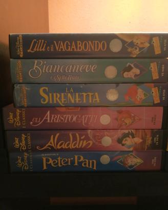 Videocassette cartoni animati Disney