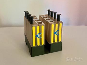 Dispenser contamonete vintage a stantuffo per EURO