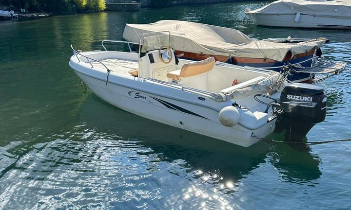 Barca open senza patente