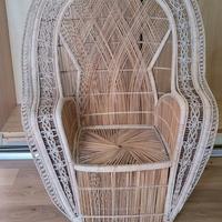 Peacock chair poltrona pavone