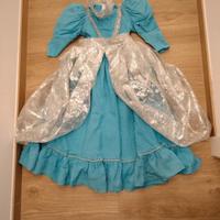 vestito carnevale da dama 