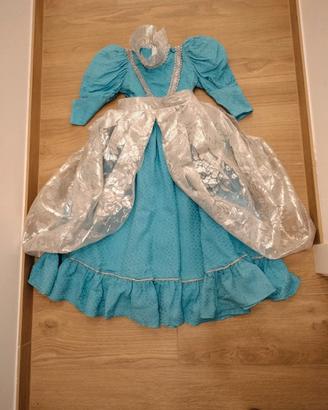 vestito carnevale da dama 