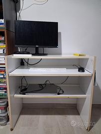 Scrivania scorrevole