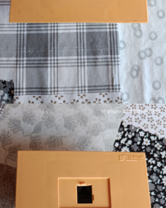 Mascherine prese tel fisso - beige/bianco