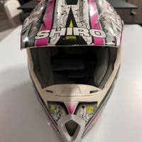 Casco moto cross/enduro shiro