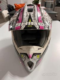 Casco moto cross/enduro shiro