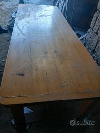 Tavolo in Legno di Faggio (4m x 1,20m) - Aversa