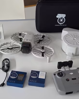 Drone DJI FLIP more combo Rc-N3 con accessori