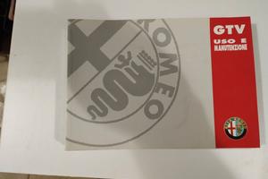 Alfa Romeo GTV T. Spark - V6 TB 1995 manuale uso