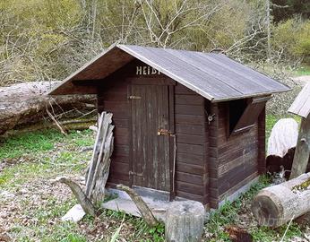 casetta di legno