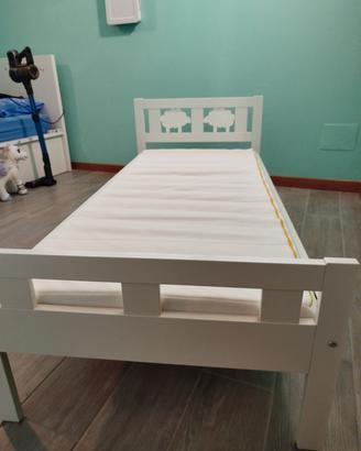 letto bambini con materasso 