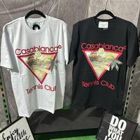 T-shirt tennis club casablanca nera L