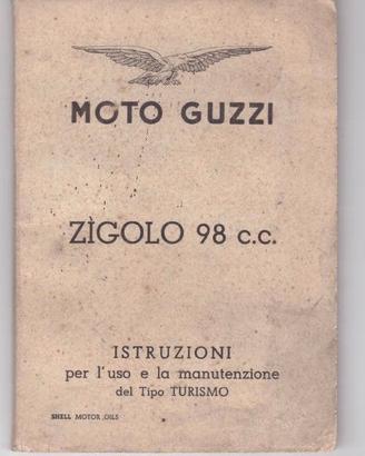 ZIGOLO moto Guzzi Manuale Uso e manutenzione