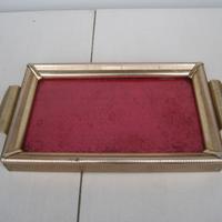 Vassoio vintage in alluminio