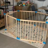 Recinto / Box in legno bambini