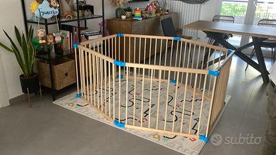 Recinto / Box in legno bambini