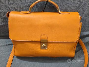 Borsa porta documenti Uomo Granata 