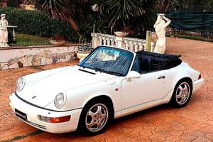 Porsche 964 911 Carrera 2 Cabriolet ASI targa ROMA