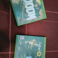 Doom e fallout 76 per Xbox one