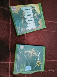Doom e fallout 76 per Xbox one