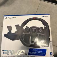 Volante con pedali Hori racing play station 5 new