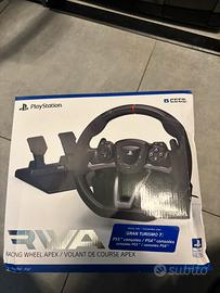 Volante con pedali Hori racing play station 5 new