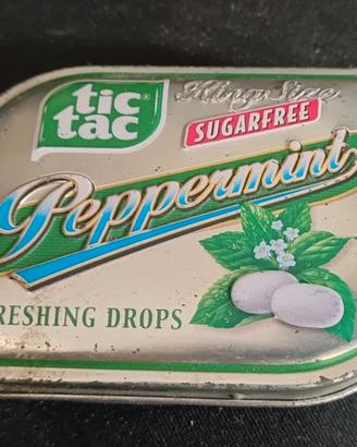 TicTac Scatola Latta PEPPERMINT