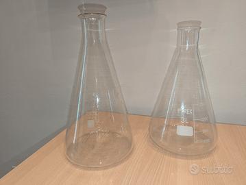 Coppia beute vintage da tre litri 