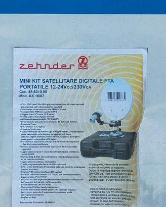 Kit satellitare portatile
